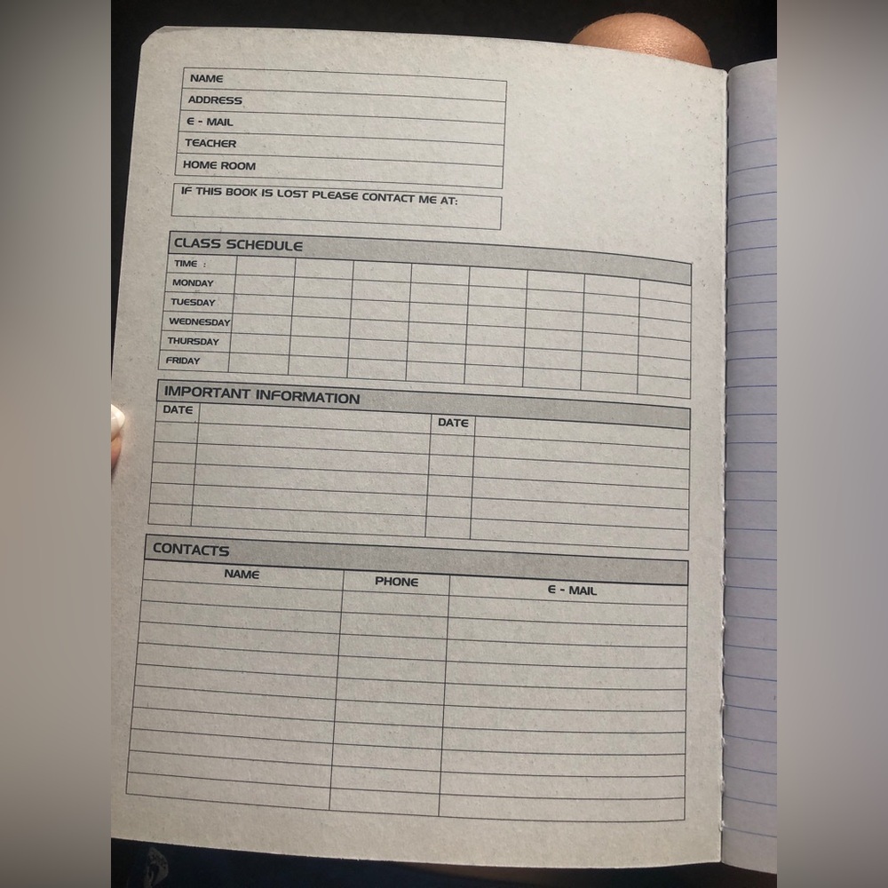 Composition notebook - Picture 3 of 5
